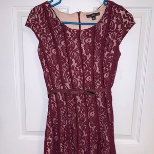 Red Lace Dress